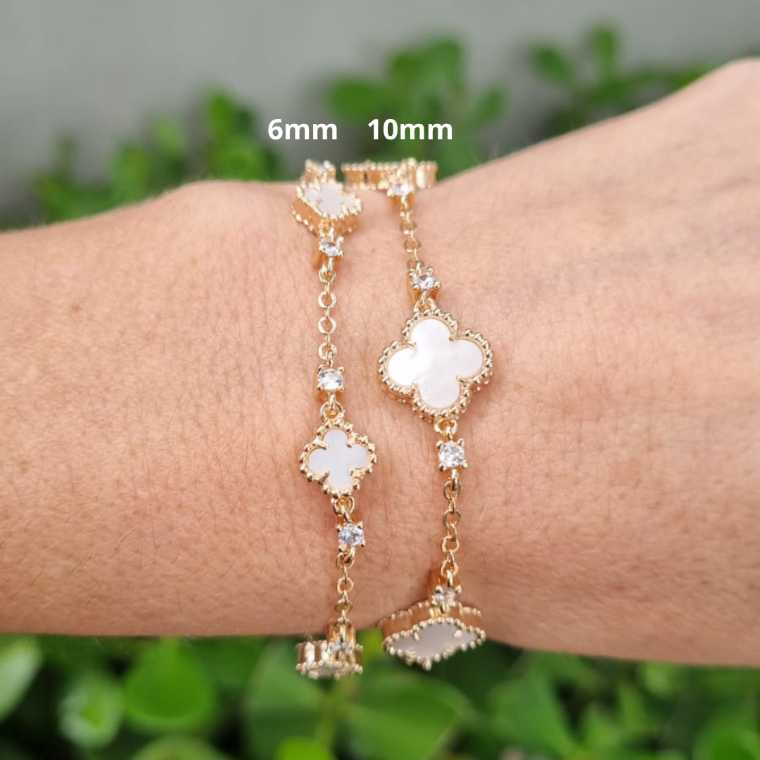 Pulseira Trevo inspiração Van Cleef