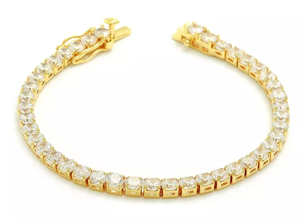 Pulseira Riviera Classic - Cravejada com zircônias