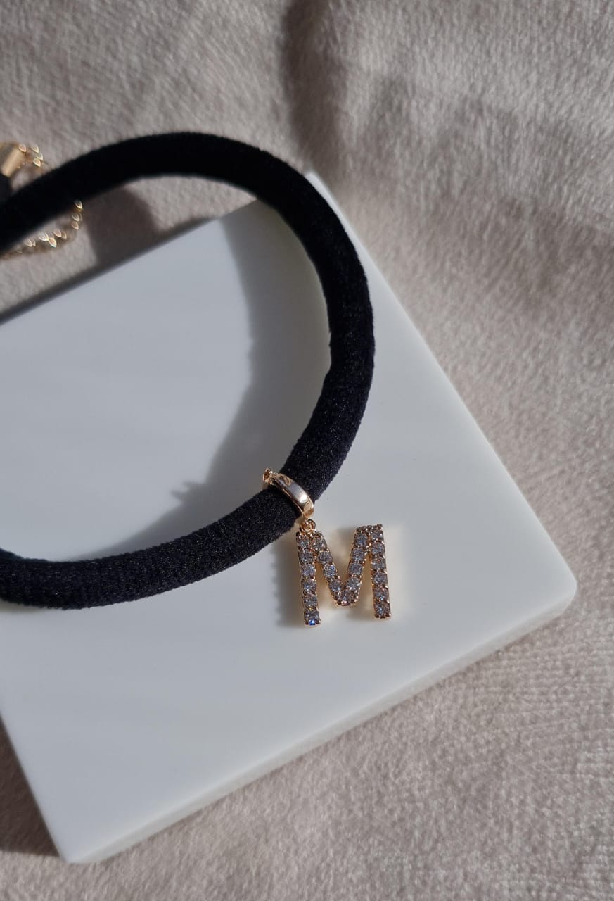 Pingente Letra Inicial Cravejado