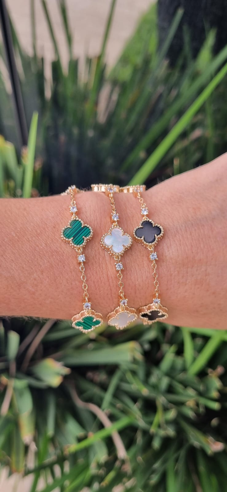 Pulseira Trevo inspiração Van Cleef