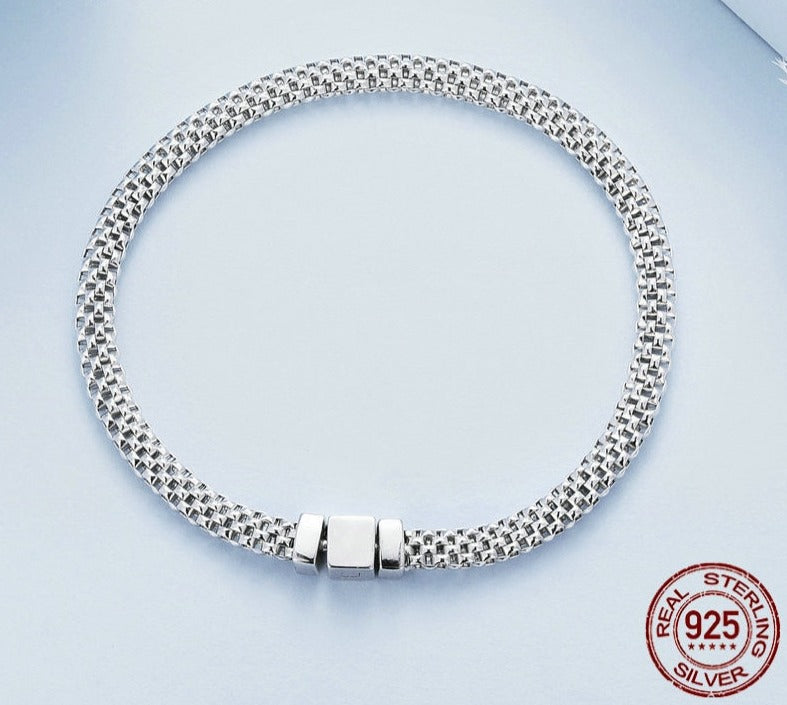 Pulseira Steel Classic - 100% Prata 925