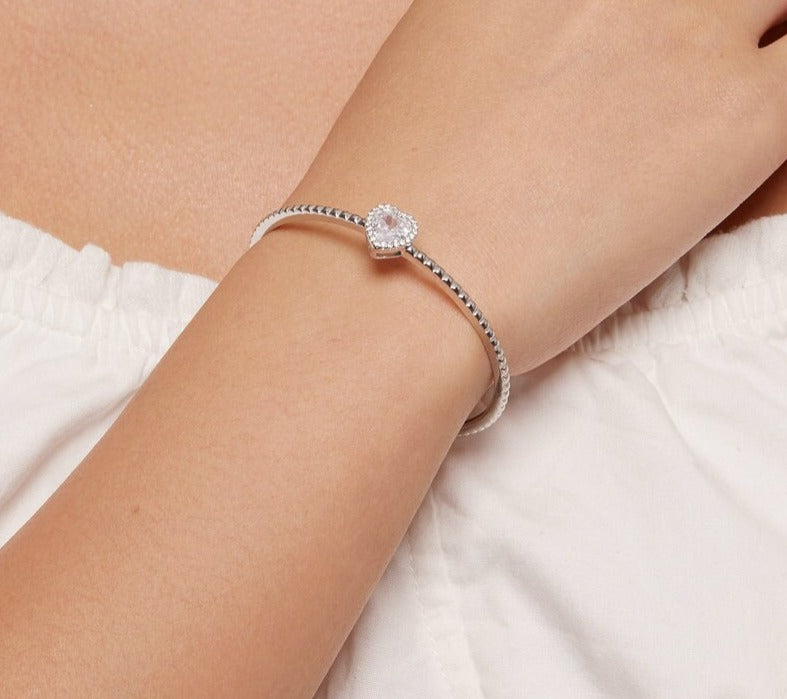 Bracelete Deep Love - 100% Prata 925 com zircônias