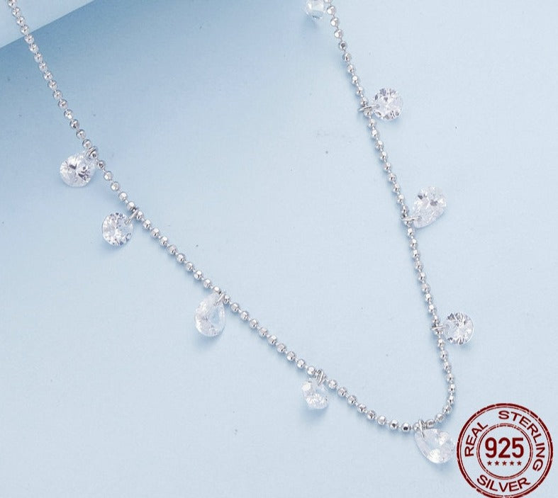 Colar Ruby - 100% Prata 925 com zircônias