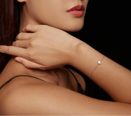 Pulseira Shine Moissanite - 100% Prata 925