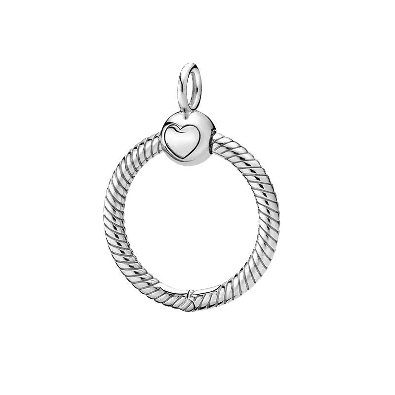 Pingente Life Heart - 100% Prata 925