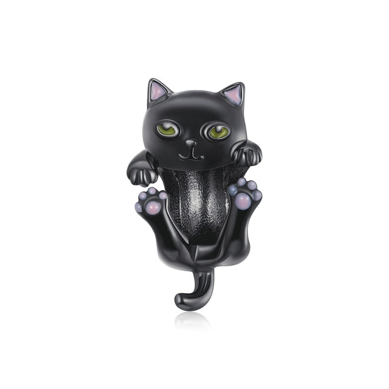 Charms Gatos Fun - 100% Prata 925