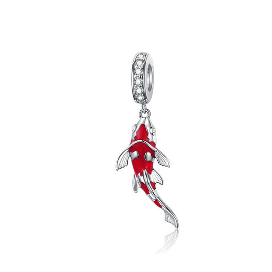Charm Signo Peixes - 100% Prata 925 com Zircônias