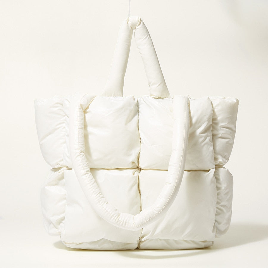 Bolsa Acolchoada de Couro Milão