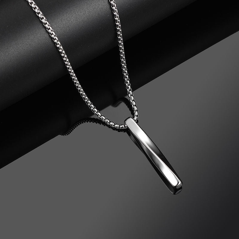 Colar Titanium Silver - 100% Aço Inoxidável