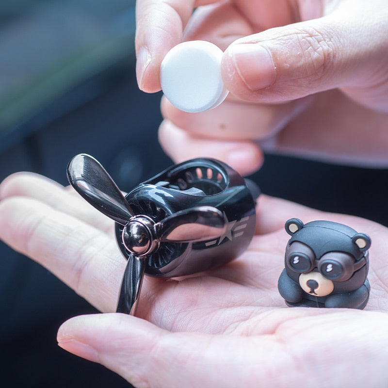 Difusor de Perfume Urso Piloto + 2 Fragâncias