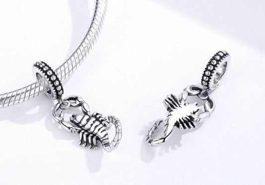 Charm Signo Escorpião - 100% Prata 925