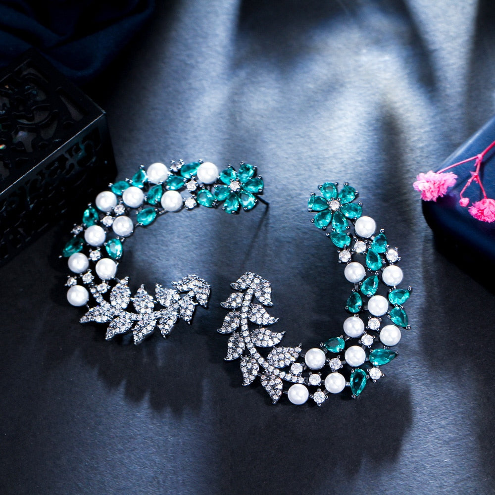 Brinco Íris - Cravejado com Zircônias