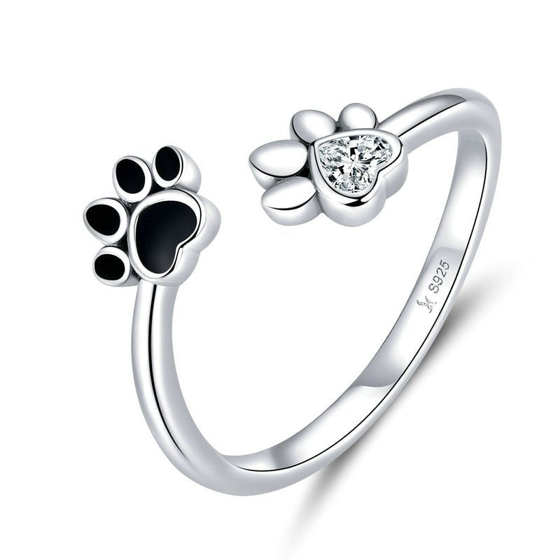 Anel Puro Amor Pet - 100% Prata 925