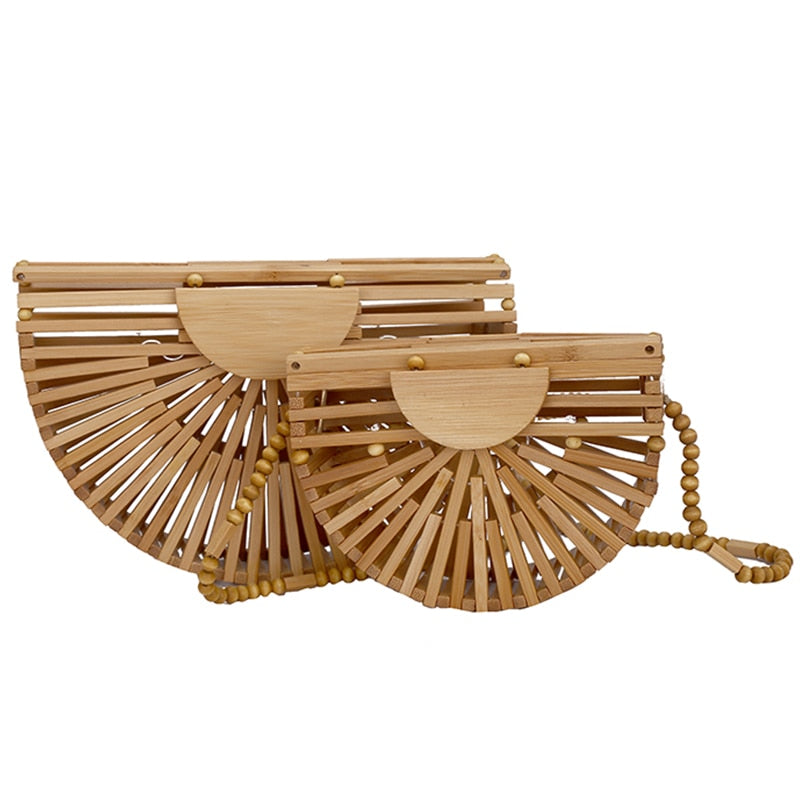 Bolsa Marfim em Bambu Natural