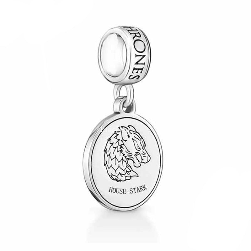 Charm Jon Snow Game Of Thrones - 100% Prata 925