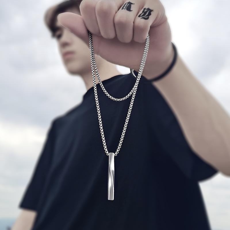 Colar Titanium Silver - 100% Aço Inoxidável