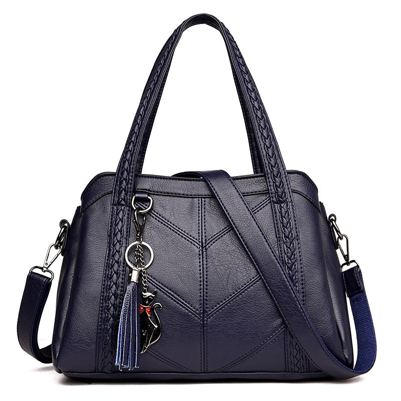 Bolsa Clássica Rouge - 100% Couro Legítimo