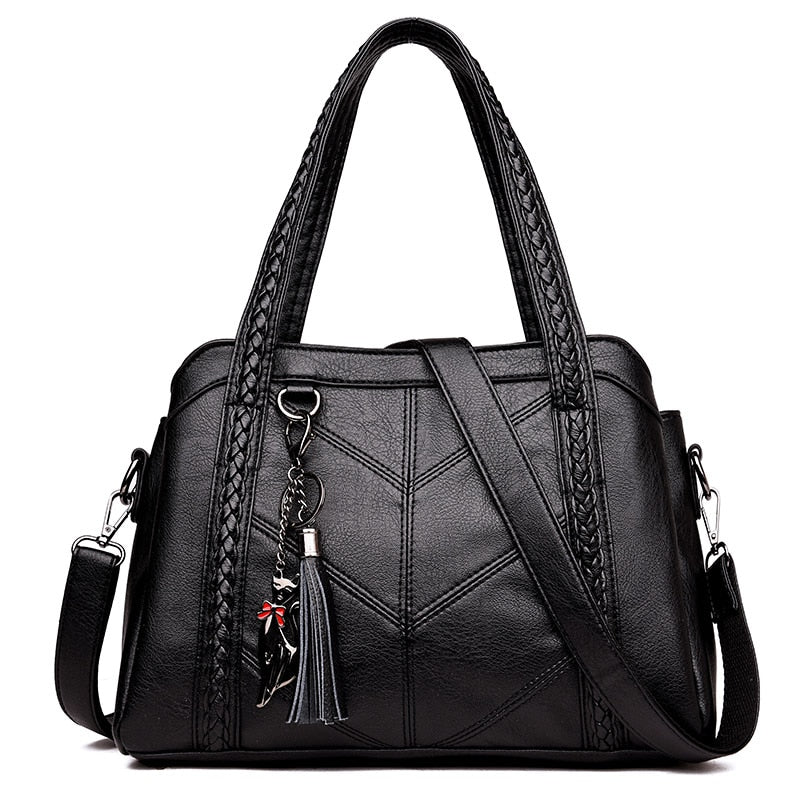 Bolsa Clássica Rouge - 100% Couro Legítimo