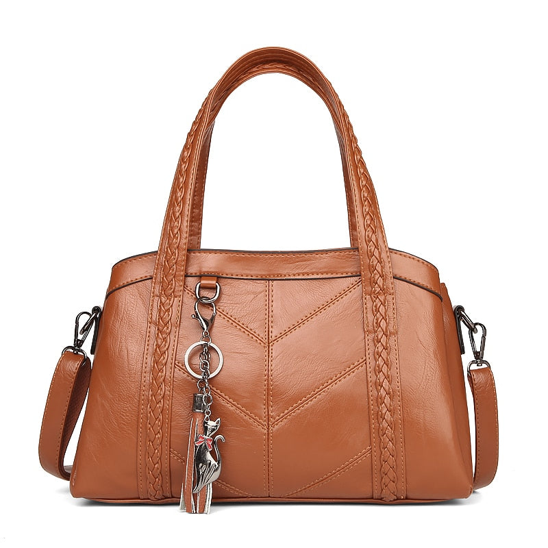 Bolsa Clássica Rouge - 100% Couro Legítimo