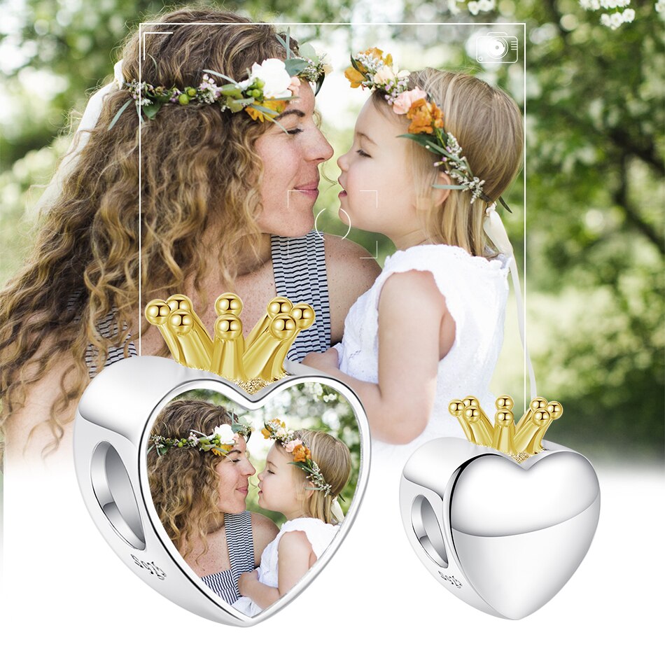 Charm Coroa Gold - Personalizável
