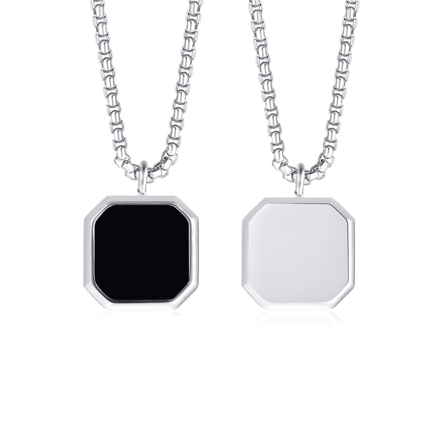 Colar Black Iron - 100% Aço Inoxidável