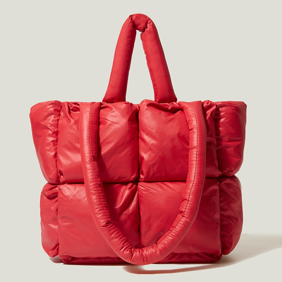 Bolsa Acolchoada de Couro Milão