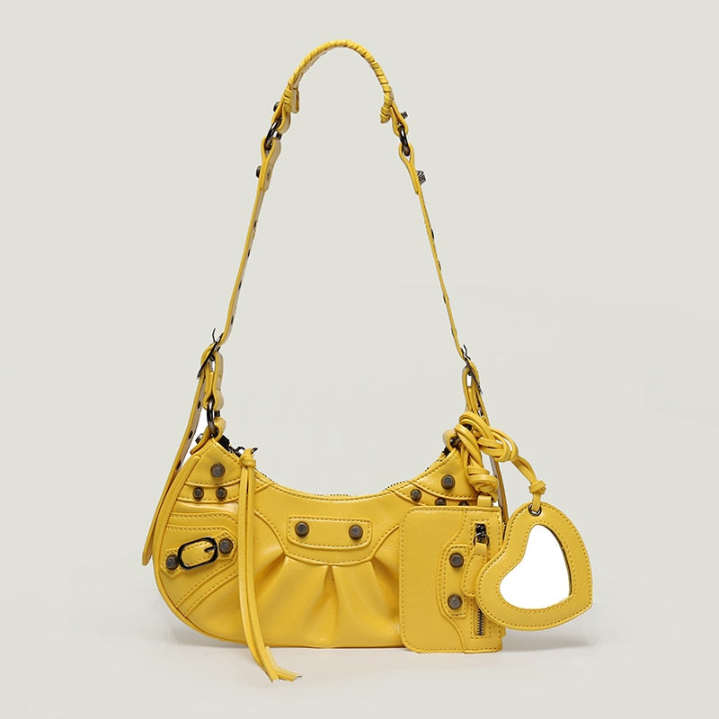 Bolsa Transversal Le Cagole XS - Com Espelho de Coração