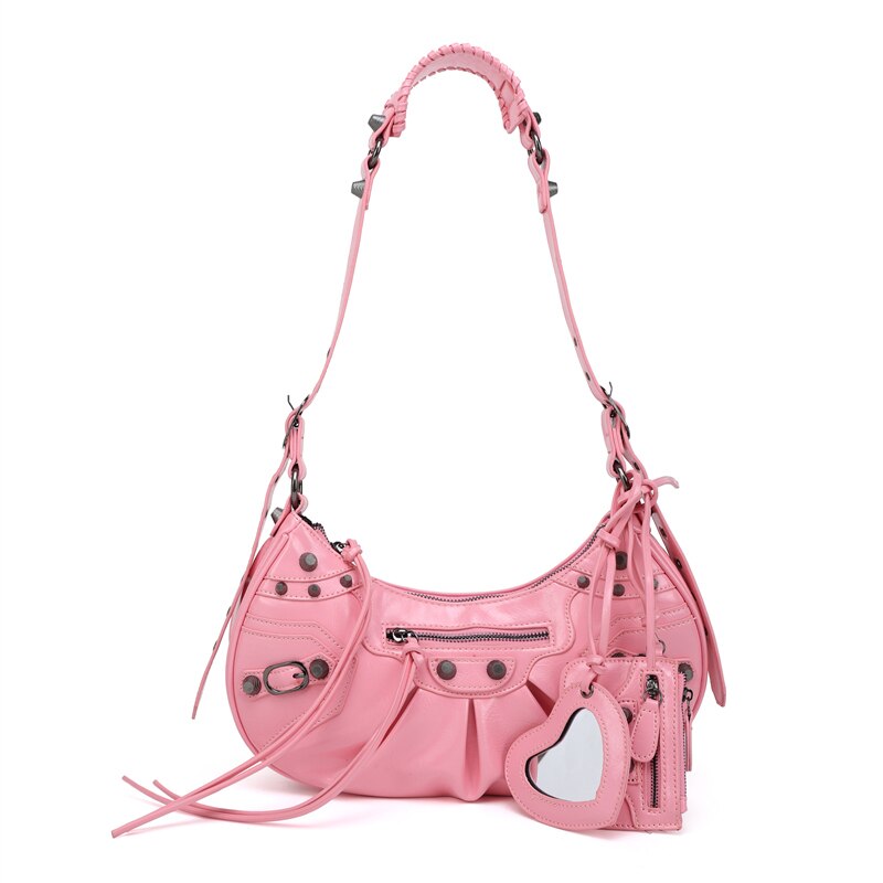 Bolsa Transversal Le Cagole XS - Com Espelho de Coração