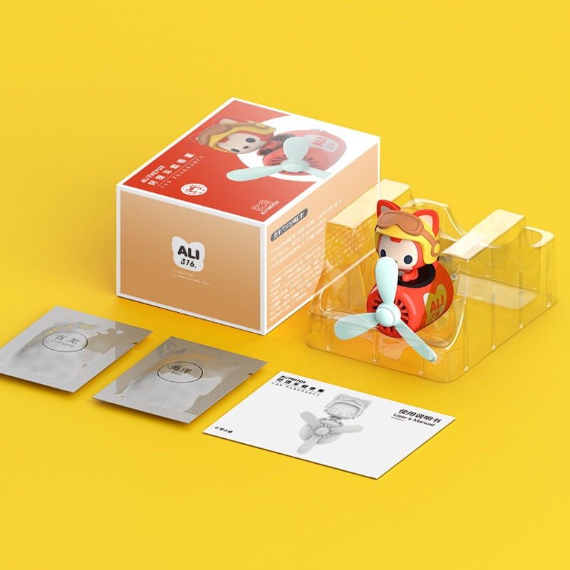Difusor de Perfume Fun Fox - Acompanha 2 refis de fragância