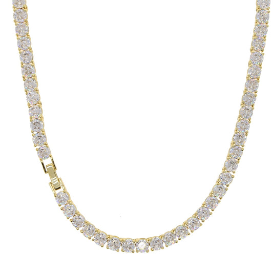 Riviera 5mm Louise - Cravejada com zircônias