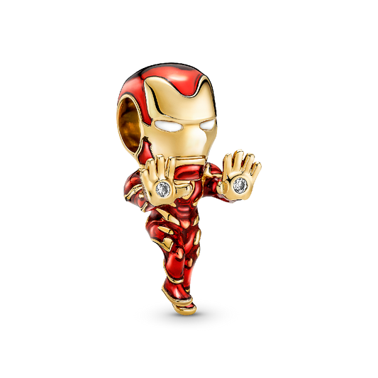 Charm Homem de Ferro Avengers - 100% Prata 925