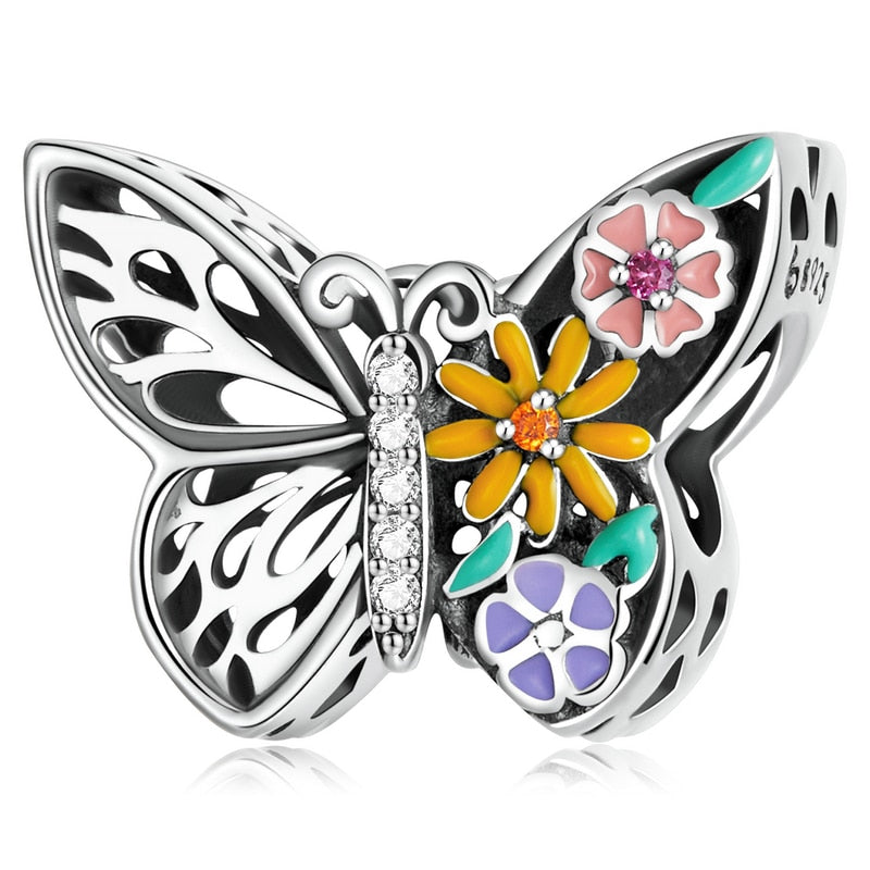 Charms Jardim das Fadas - 100% Prata 925 com Zircônias