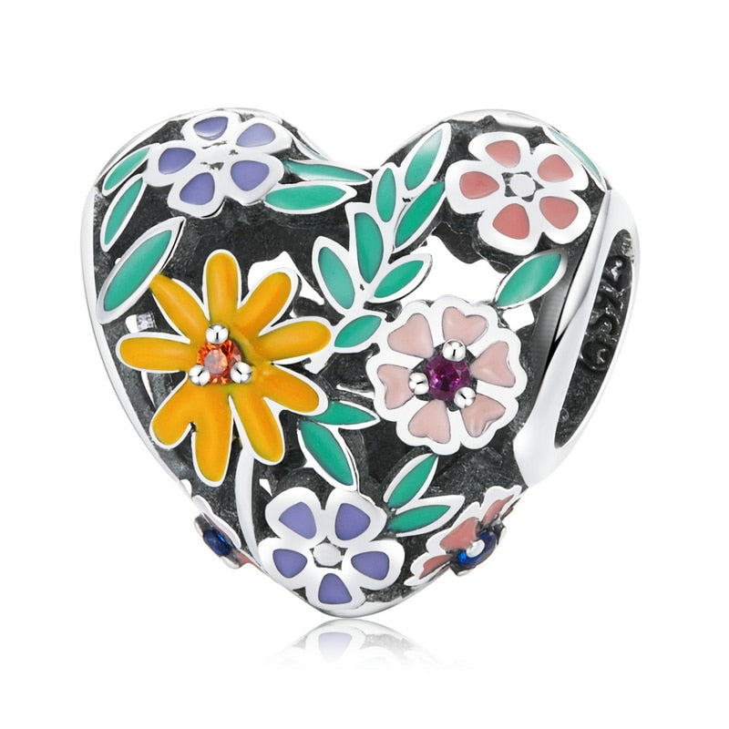 Charms Jardim das Fadas - 100% Prata 925 com Zircônias