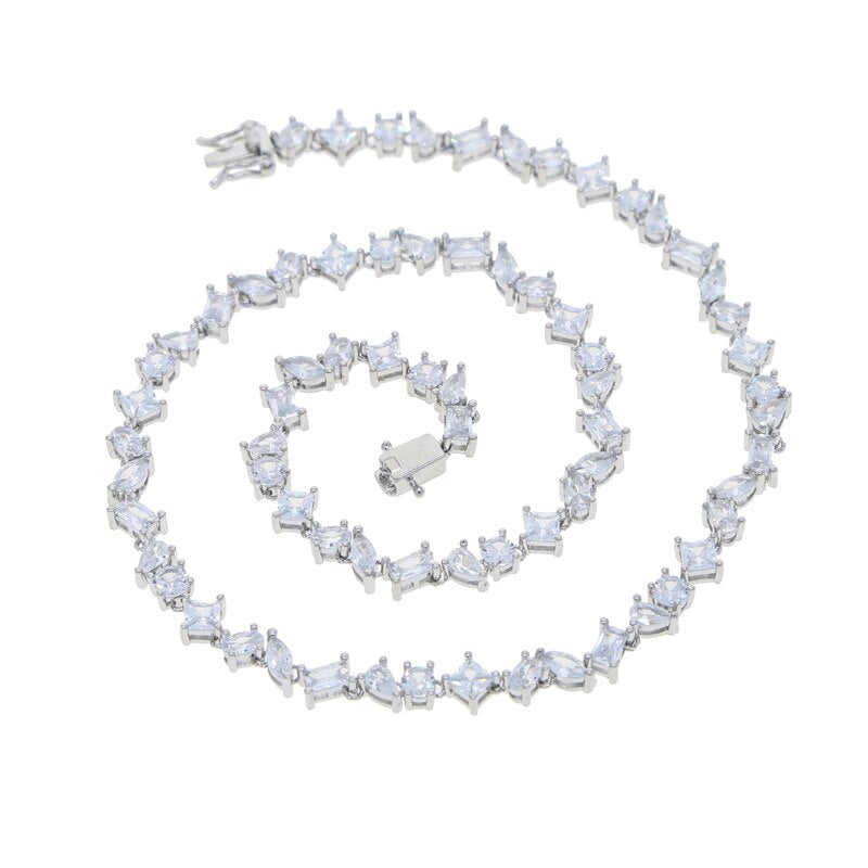 Riviera Choker Primavera - Cravejada com Zircônias
