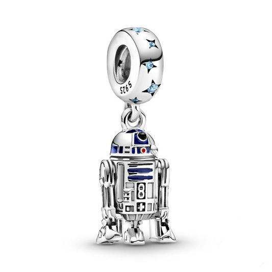 Charm Robô R2-D2 Star Wars - 100% Prata 925