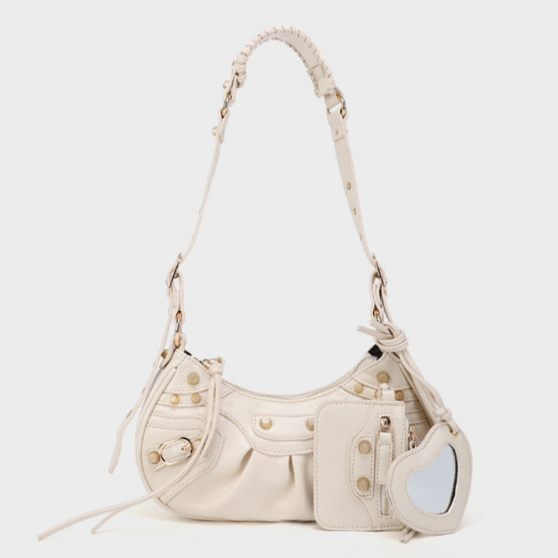 Bolsa Transversal Le Cagole XS - Com Espelho de Coração