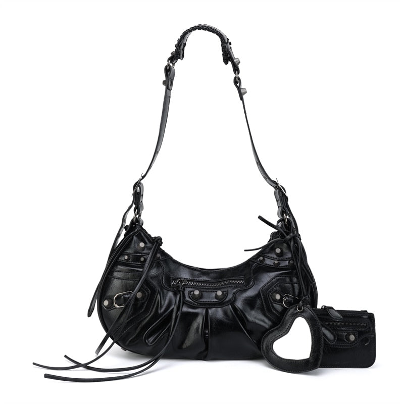 Bolsa Transversal Le Cagole XS - Com Espelho de Coração