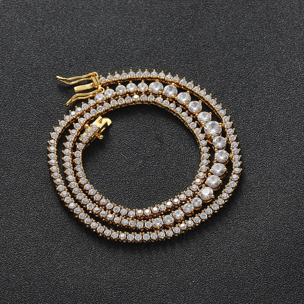 Colar Riviera Elegance - Cravejado com zircônias