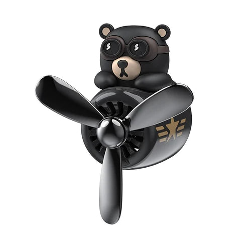 Difusor de Perfume Urso Piloto + 2 Fragâncias