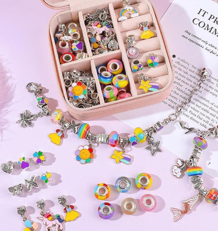 Kit de Pulseiras e Berloques Princess