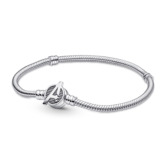 Bracelete Vingadores - 100% Prata 925