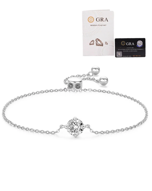 Pulseira Shine Moissanite - 100% Prata 925