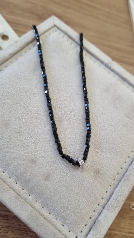 Colar pedra estrela - Pedra natural