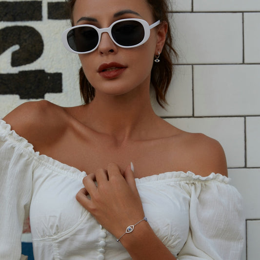 Pulseira Olho Grego Classic - 100% Prata 925