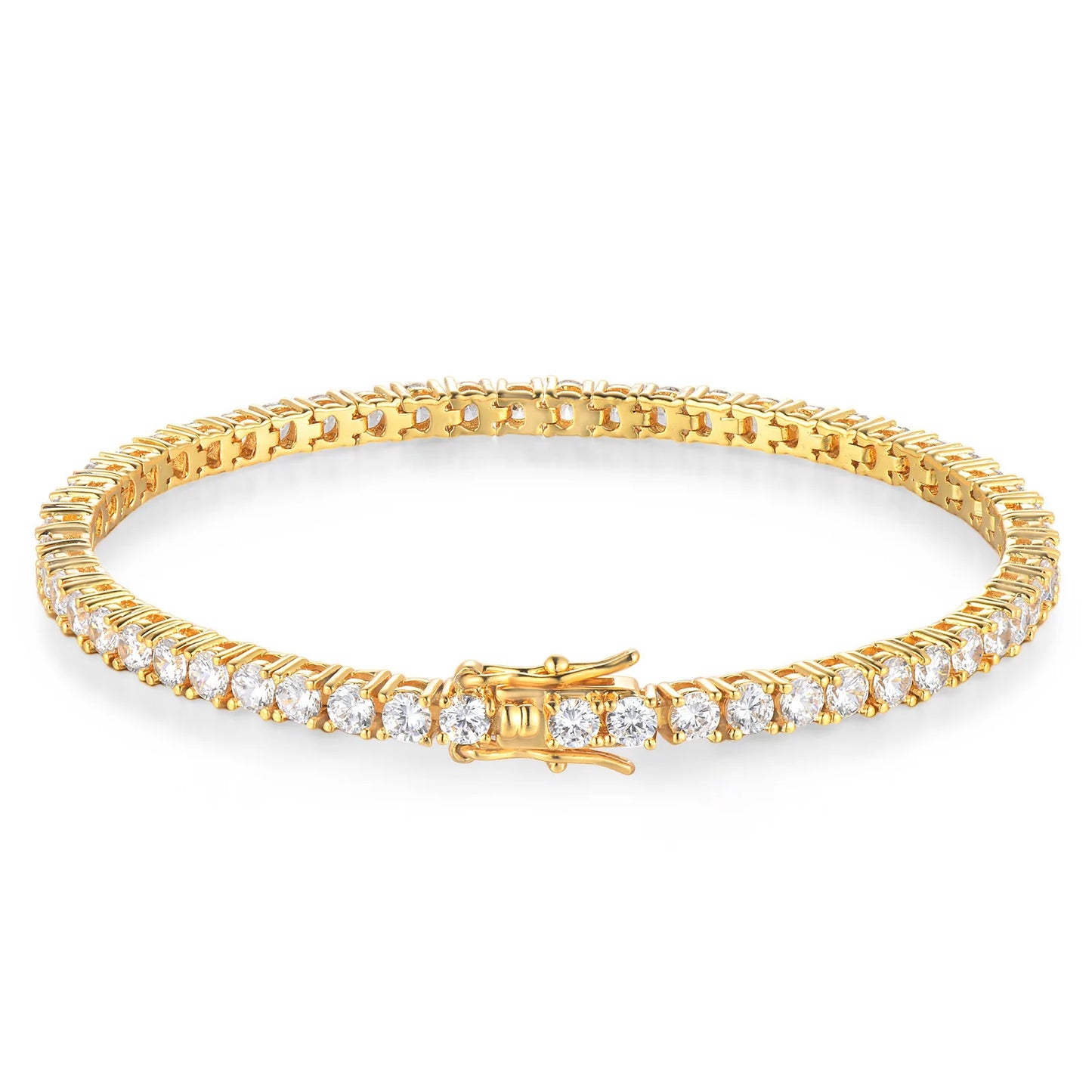 Pulseira Classic Moissanite - 100% Prata 925