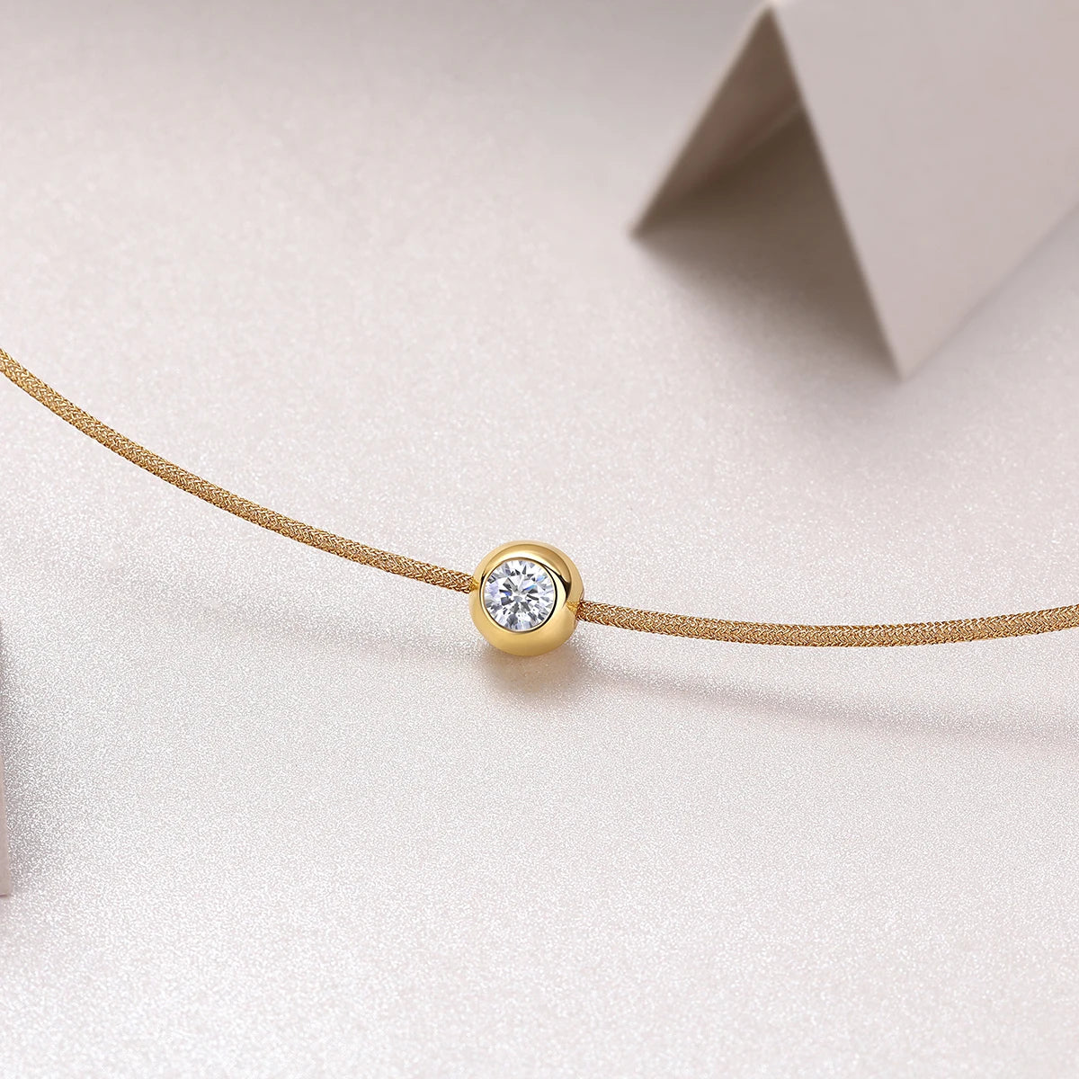 Cordão Unique Moissanite