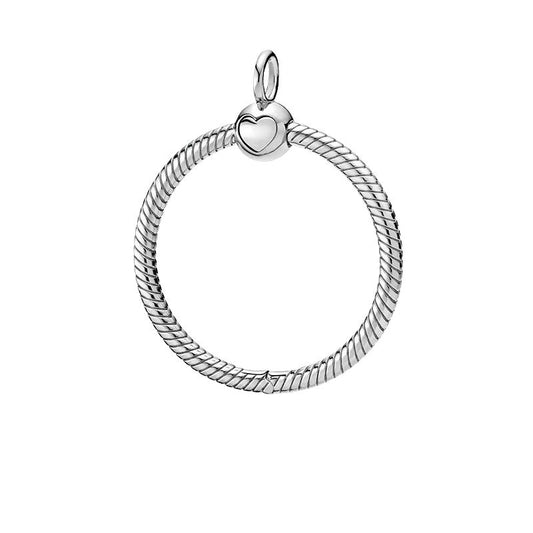 Pingente Life Heart - 100% Prata 925