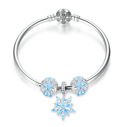 Bracelete Blue Diamond- 100% Prata 925 Cravejada com Zircônias