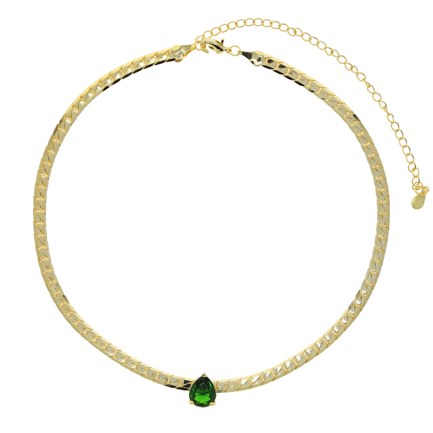 Colar Choker Elegance - Cravejado com zircônia