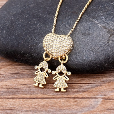 Colar Amor de Mãe - Banhado a Ouro 18k